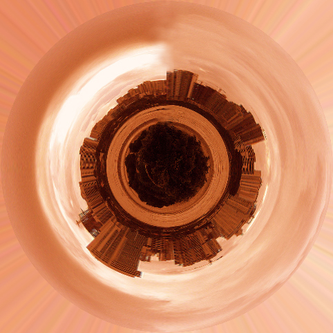 Globe Panama City skyline Panorama Globe Panama City skyline Panorama