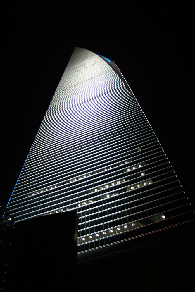 World Financial Centre at Night Shanghai China. N.Hayter 2010 World Financial Centre at Night Shanghai China. N.Hayter 2010